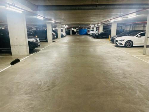 Indoor lot parking on Harbour Esplanade in Docklands Victoria