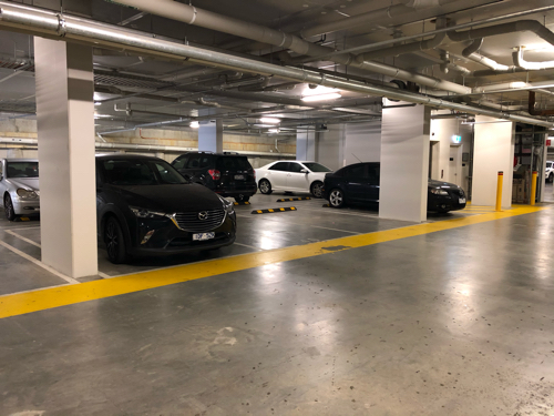 Undercover parking on Beavers Rd in Northcote