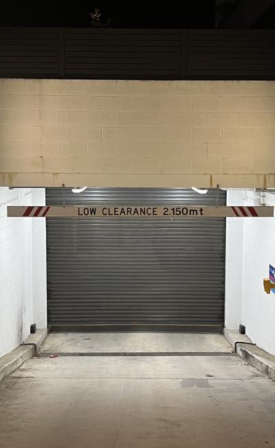 Indoor lot parking on Antill Street in Dickson Australian Capital Territory