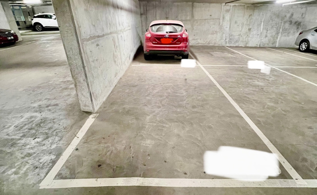 Indoor lot parking on A'Beckett Street in Melbourne Victoria