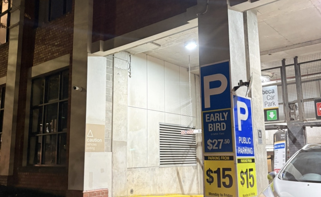 Secure parking space in East Melbourne! Walking distance from Carlton Gardens and The G.