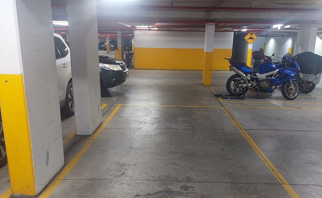 Indoor lot parking on Albert Street in East Melbourne Victoria