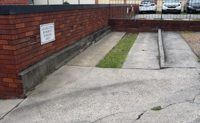 Driveway parking on Alexandra Street in Drummoyne New South Wales