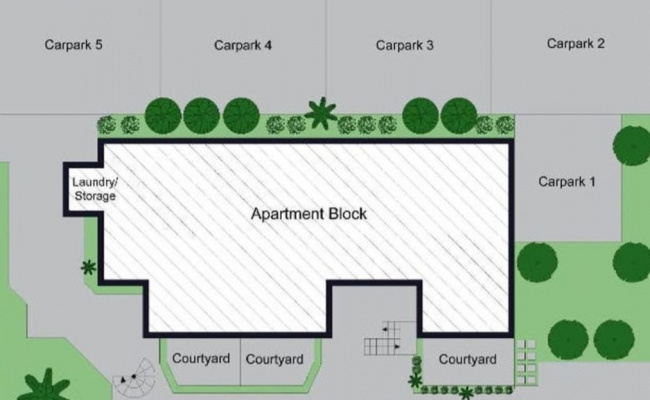 Outdoor lot parking space available - great location