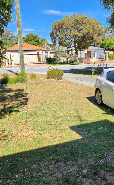 Driveway parking on Almurta Street in Nollamara Western Australia