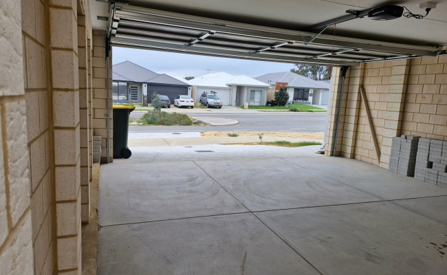 Carport parking on Alverston Boulevard in Haynes Western Australia