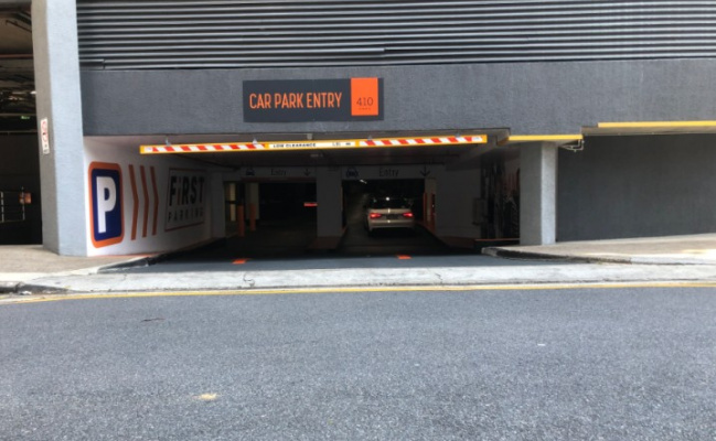 Indoor lot parking on Ann Street in Brisbane City Queensland