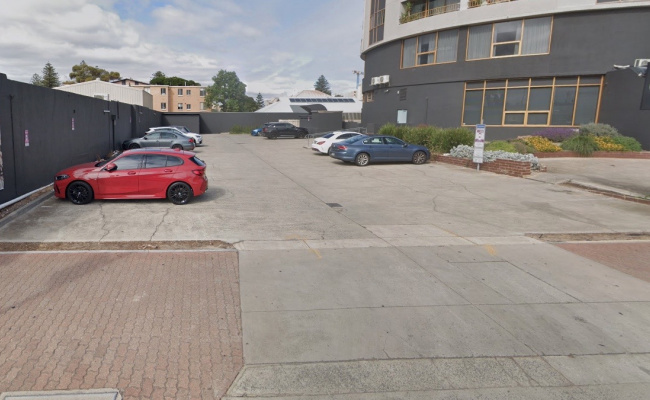 Outdoor lot parking on Anzac Highway in Glenelg South Australia