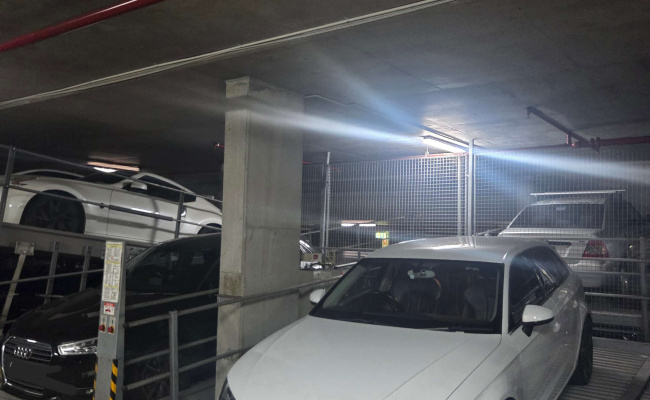 Secured indoor parking space near UNSW with remote access.