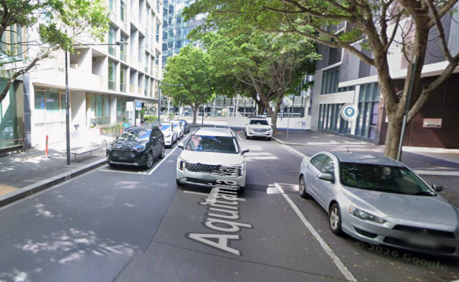 Parking space near CBD. TRAMS 35, 70, 75, 86 is just across the road.