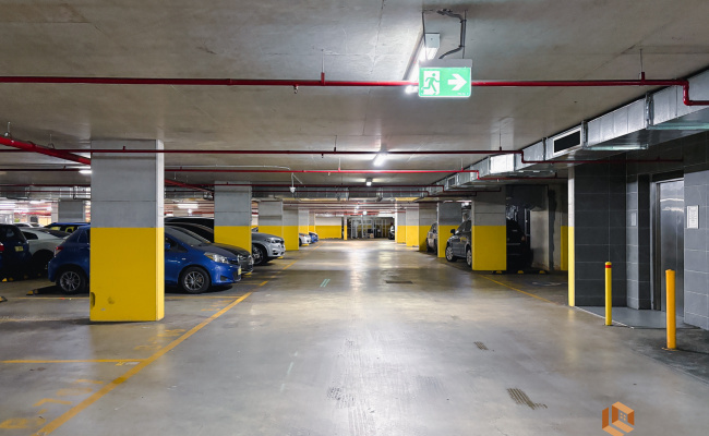 Undercover parking on Arncliffe Street in Wolli Creek New South Wales