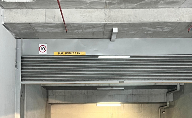 Secured parking spot in underground available in wolli creek