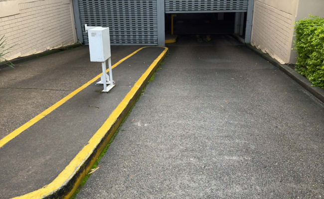 Secured double car space available at Rockdale plaza.