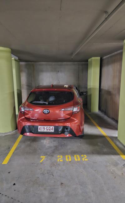 Undercover parking on Australia Avenue in Sydney Olympic Park New South Wales