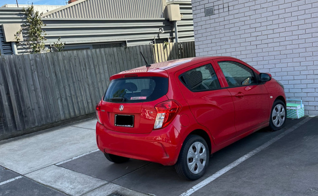 Outdoor lot parking on Barkly Street in Brunswick Victoria