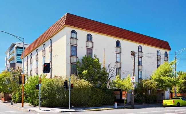 Indoor lot parking on Barkly Street in St Kilda Victoria