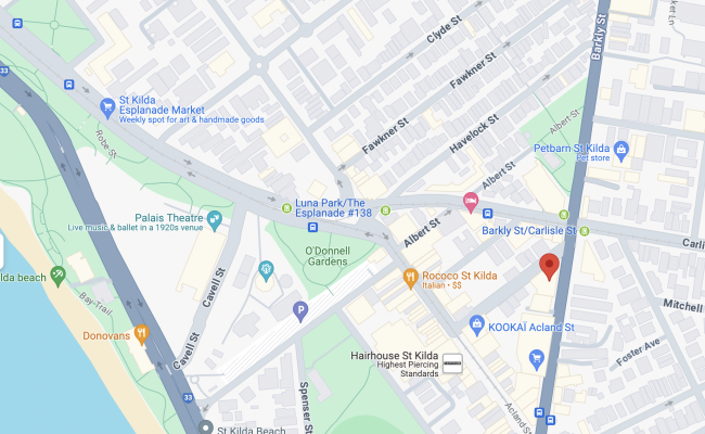 Secure undercover St Kilda parking lot next to Acland Street & Beach!