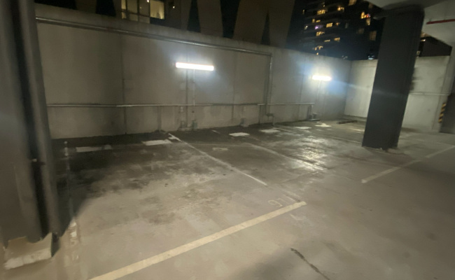 Indoor lot parking on Batman Street in West Melbourne Victoria