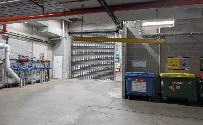 Indoor lot parking on Batman Street in West Melbourne Victoria