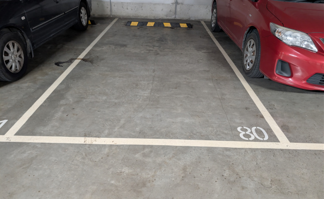 Indoor lot parking on Batman Street in West Melbourne Victoria