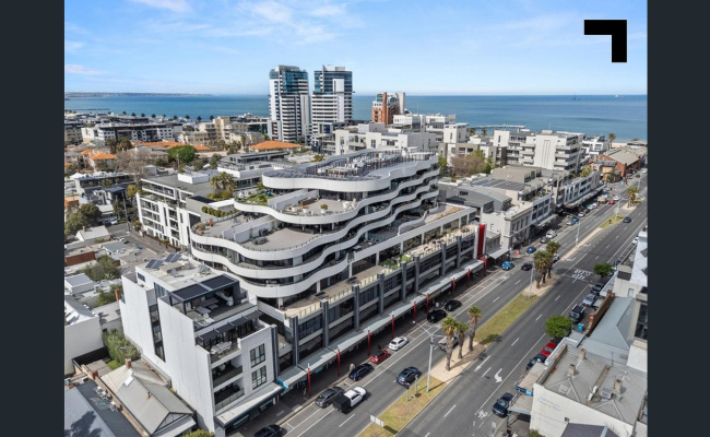 Indoor lot parking on Bay Street in Port Melbourne Victoria