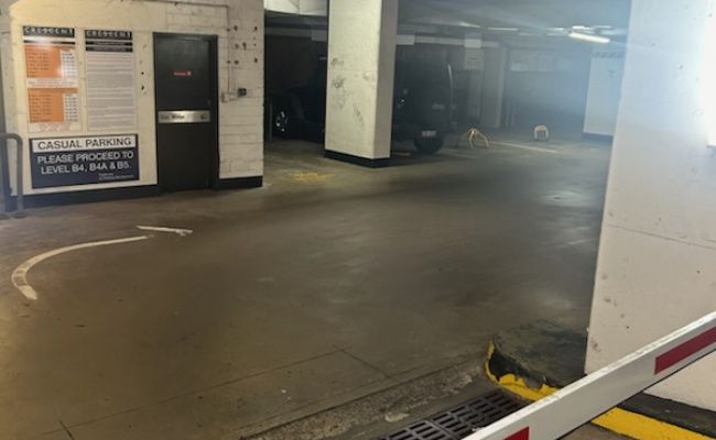 Very safe secure parking - Space at entrance/ exit