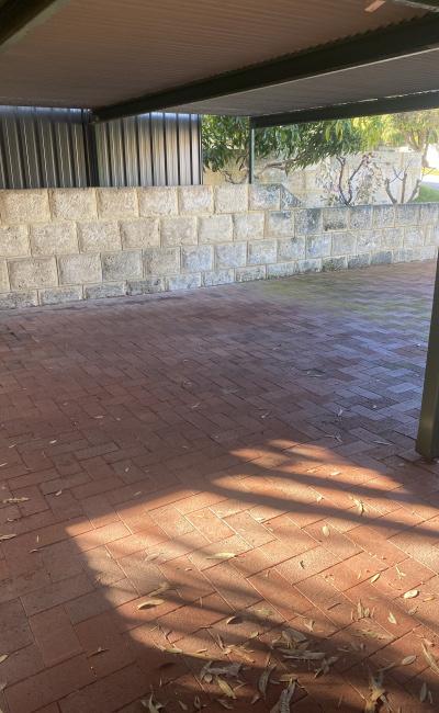 Carport parking on Beach Street in Bicton Western Australia