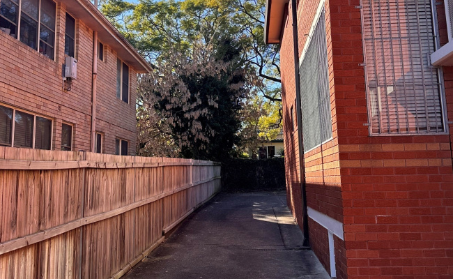 Outside parking on Belmore Avenue in Belmore New South Wales