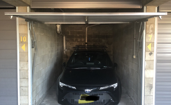 Lock up garage parking on Bent Street in Neutral Bay New South Wales