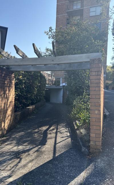 Undercover parking on Bent Street in Neutral Bay New South Wales