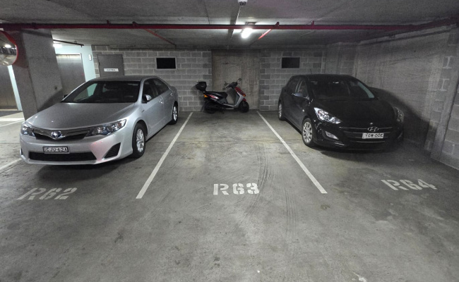 Indoor lot parking on Berry Street in North Sydney New South Wales