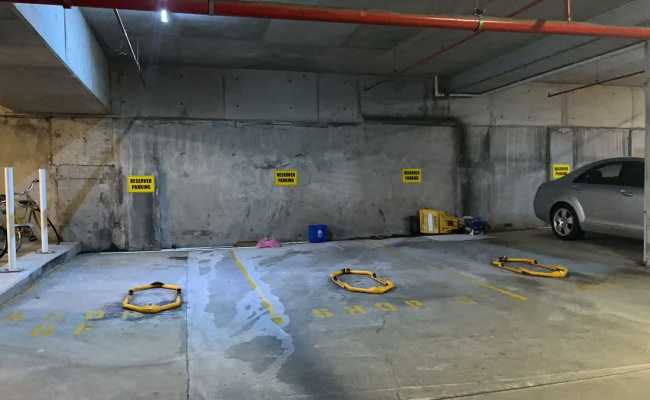 Parking space is located in Chatswood