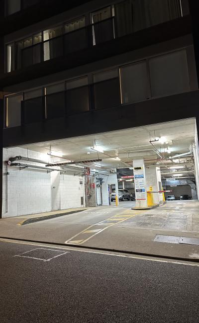 Undercover parking on Berwick Street in Fortitude Valley Queensland