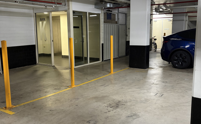 Indoor lot parking on Bonar Street in Wolli Creek New South Wales