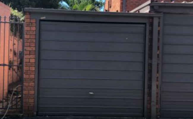 Lock up garage parking on Boronia Street in Redfern New South Wales
