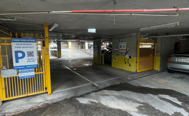 Indoor lot parking on Boundary Street in South Brisbane Queensland