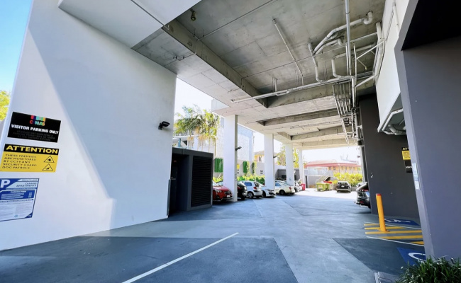 Indoor lot parking on Boundary Street in South Brisbane Queensland