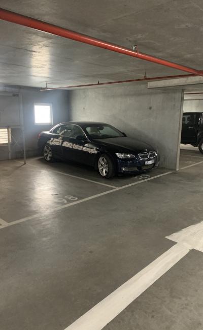 Undercover parking on Bourke Street in Melbourne Victoria