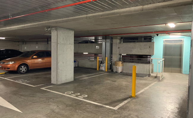 Indoor lot parking on Bourke Street in Surry Hills