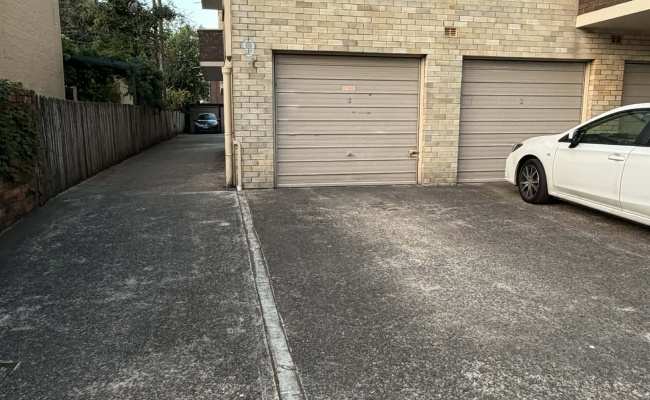 Driveway parking on Bowral Street in Kensington New South Wales