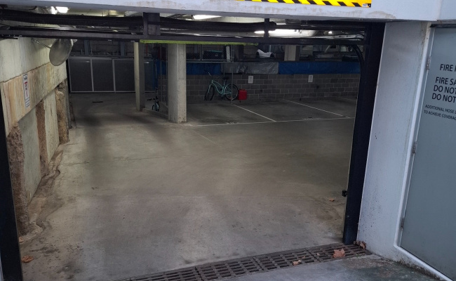 Secure undercover parking spot