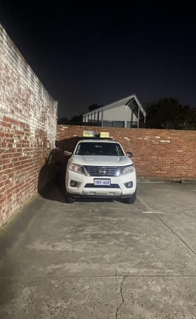 Carport parking on Brougham Street in North Melbourne Victoria