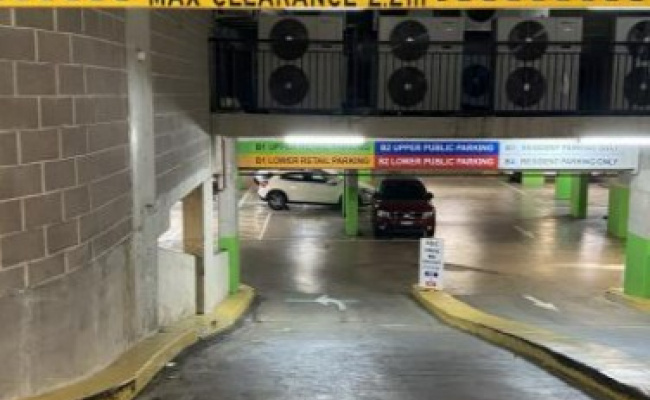 Indoor lot parking on Brown Street in Ashfield New South Wales