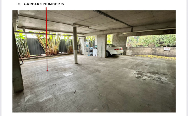 Undercover parking on Brunswick Street in New Farm Queensland