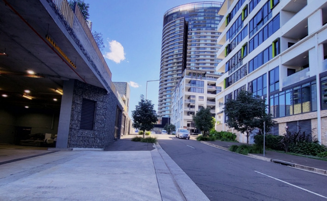 Indoor lot parking on Brushbox Street in Sydney Olympic Park New South Wales