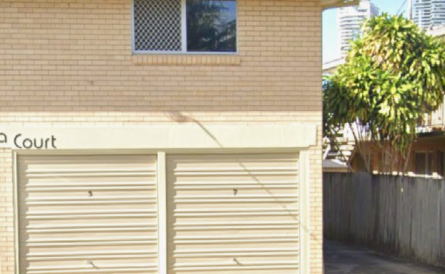 Lock up garage parking on Burra Street in Surfers Paradise Queensland