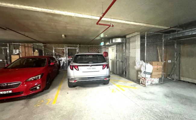 Secure parking next to Westfield