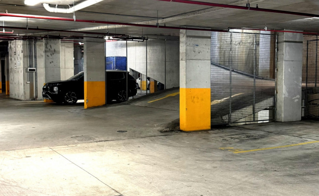 Secure parking next to Westfield
