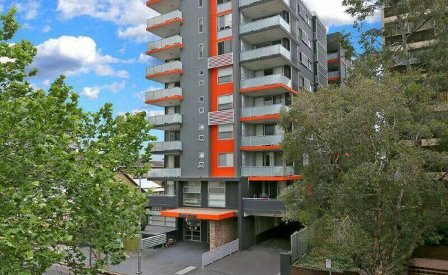 Indoor lot parking on Campbell Street in Parramatta New South Wales