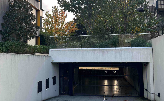Indoor lot parking on Cardigan Street in Carlton